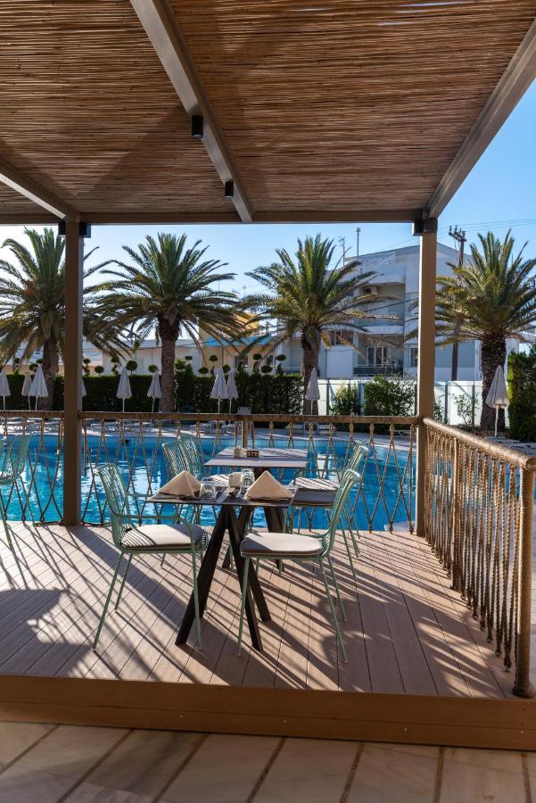Minos Hotel Ретимно Экстерьер фото