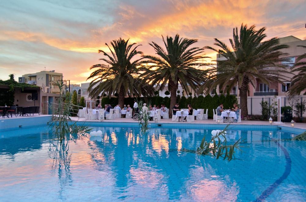 Minos Hotel Ретимно Экстерьер фото
