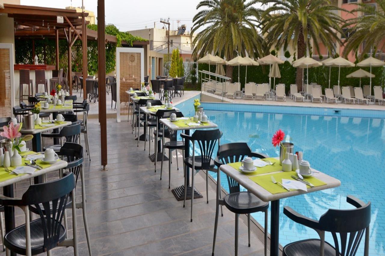 Minos Hotel Ретимно Экстерьер фото