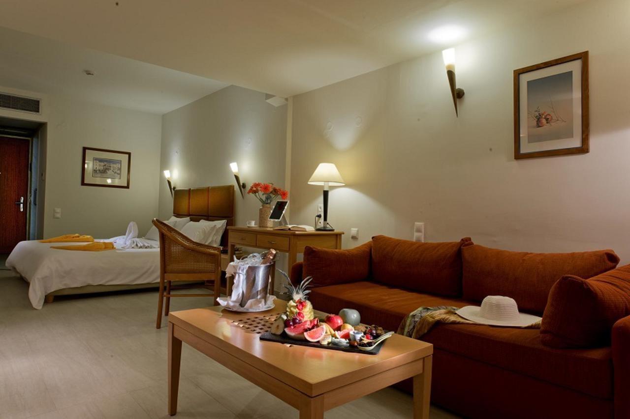 Minos Hotel Ретимно Экстерьер фото