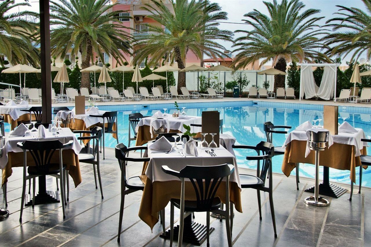 Minos Hotel Ретимно Экстерьер фото