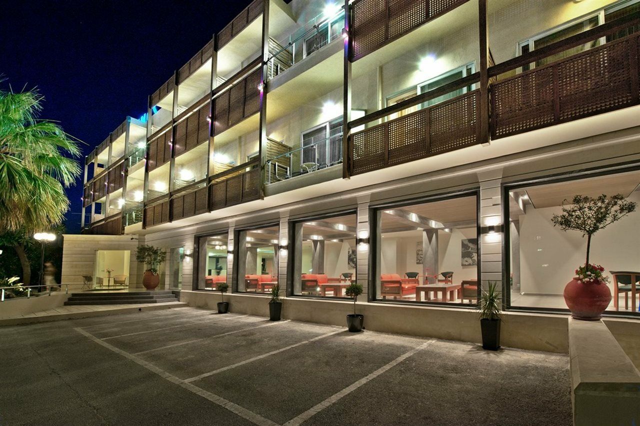 Minos Hotel Ретимно Экстерьер фото